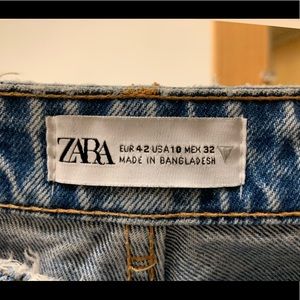 Size 10 Zara Mom Jeans